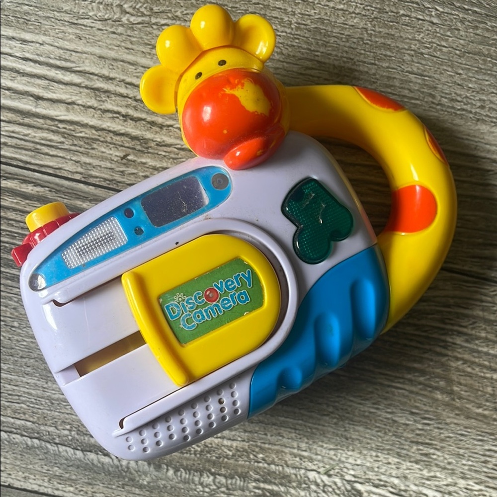 Discovery Yellow and Blue Learning Toy Rooster